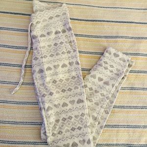 Aerie Fairisle Thermal Leggings Pajama Pants